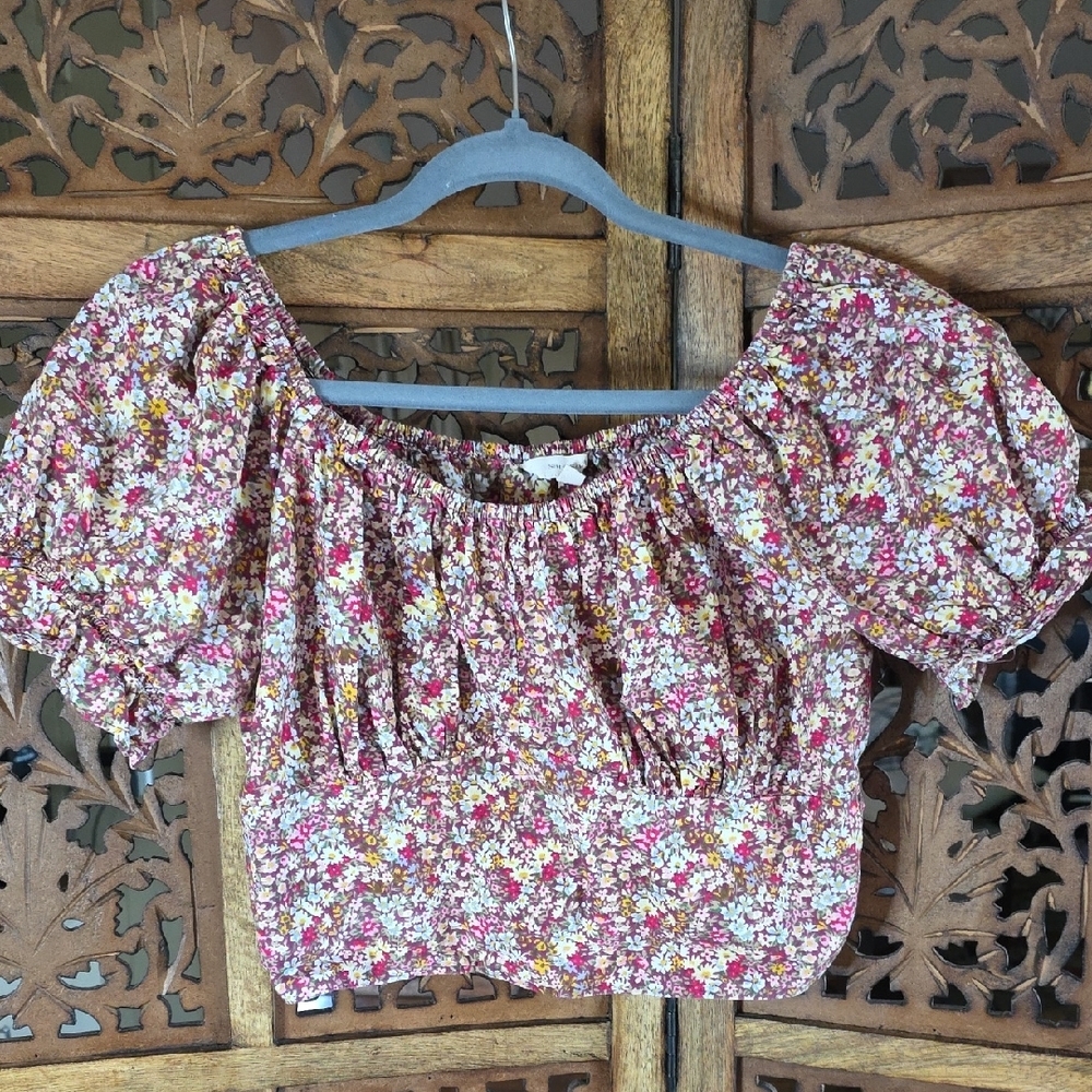 Floral Off-Shoulder Top
